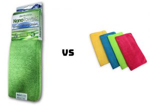 Nano Towels vs Microfiber Towels